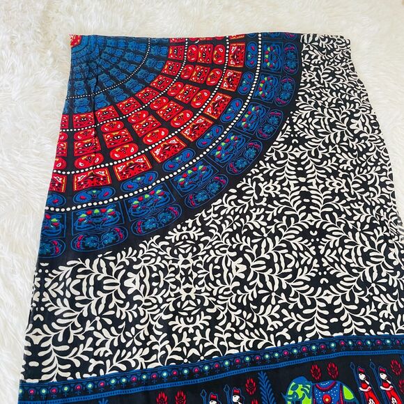 Pareos Del Mar Sarong Wrap Cover Up One Size Multicolor Summer Beach Resort - Picture 12 of 12